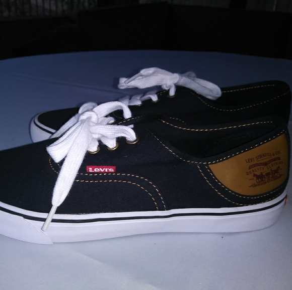 levi's Shoes - Levi's Buck Cotton Canvas Low-Top Sneakers